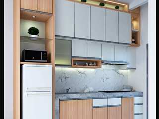 kitchen set, luxe interior luxe interior Built-in kitchens