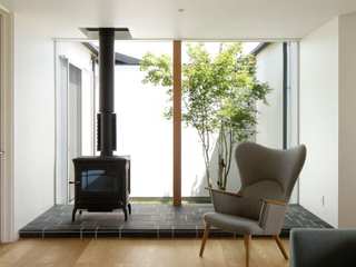 070つくばGさんの家, atelier137 ARCHITECTURAL DESIGN OFFICE atelier137 ARCHITECTURAL DESIGN OFFICE Scandinavian style living room