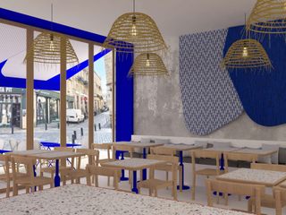 Greek Food, ludovic renson ludovic renson Commercial spaces