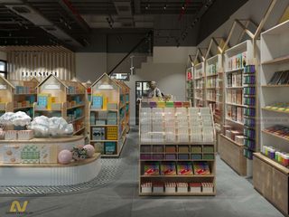 Ms. Hong's stationery supermarket project - Vinhomes Ocean Park - Gia Lam - Hanoi, Anviethouse Anviethouse Other spaces