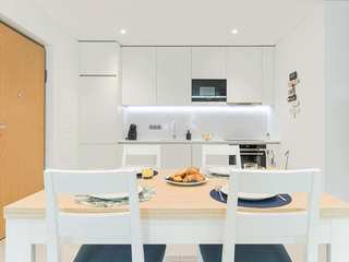 Home Staging | Apartamento T1 | Terraços de Quarteira, Algarve, Acontece Design Solutions Acontece Design Solutions Appartement