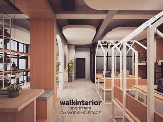 Co-working space, walkinterior design walkinterior design Apartament
