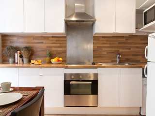 Feeling right in my charming Parisian kitchen UpperKey Built-in kitchens UpperKey,Property Management,Guaranteed Rent,Airbnb Concierge,Paris Apartment,Paris,Property,Property Management Service,Kitchen