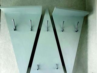 Flur, bor-project - Borjana Hönicke bor-project - Borjana Hönicke Modern Corridor, Hallway and Staircase MDF