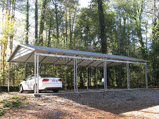 4 Car Carport Offers Durability And Long-Term Maintenance-Free Storage for Vehicles, Georgia Portable Buildings Georgia Portable Buildings Carport