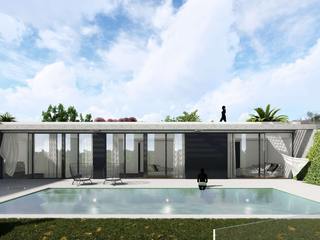 Taiano Project - 08023 Architects, 08023 Architects 08023 Architects Einfamilienhaus Schwarz