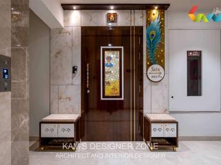Eclectic style home interiors in kharadi Pune, KAMS DESIGNER ZONE KAMS DESIGNER ZONE Salon original