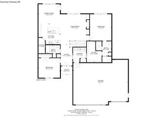 2D Floor Plans Services USA, The 2D3D Floor Plan Company The 2D3D Floor Plan Company منزل عائلي كبير