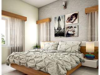 Elevate your dreams with these mesmerizing bedroom interiors., Monnaie Architects & Interiors Monnaie Architects & Interiors 안방