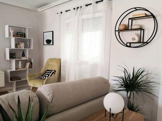 Interiorismo de salón en casa de Cartagena, Juana Basat Juana Basat Living room