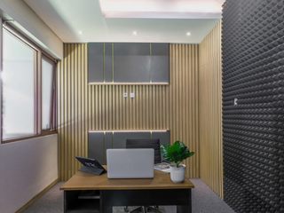 PROJECT OFFICE ( Ruang Zoom Meeting ) - Balai Diklat PUPR Bandung , Ectic Interior Design & Build Ectic Interior Design & Build Moderne studeerkamer