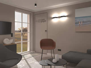 Ferienhaus List- Sylt, Raumgespür Innenarchitektur Design Ilka Hilgemann Raumgespür Innenarchitektur Design Ilka Hilgemann Modern living room