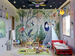 Kid's Playroom, Ravi Prakash Architect Ravi Prakash Architect غرف الرضع