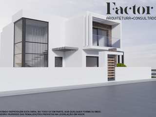 Processo PO 559/B/21@CM Seixal, Factor4D - Arquitetura, Consultadoria & Gestão Factor4D - Arquitetura, Consultadoria & Gestão Casas unifamiliares