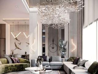 Exquisite Luxury Modern Interior Design, Luxury Antonovich Design Luxury Antonovich Design Modern Living Room