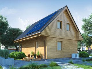 Das Thule Wohnhaus „Foss“: Ihr perfektes Holzhaus zum Wohlfühlen ab 89qm, THULE Blockhaus GmbH - Ihr Fertigbausatz für ein Holzhaus THULE Blockhaus GmbH - Ihr Fertigbausatz für ein Holzhaus Log cabin