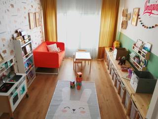 Interiorismo de Sala de juegos infantil en casa de Cartagena, Juana Basat Juana Basat Erkek çocuk yatak odası
