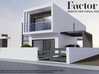 Processo PO 559/B/21@CM Seixal, Factor4D - Arquitetura, Consultadoria & Gestão Factor4D - Arquitetura, Consultadoria & Gestão Single family home