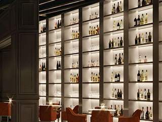 Spacious Cigar and Wine Bar Area in Luxury Interiors, Luxury Antonovich Design Luxury Antonovich Design Other spaces