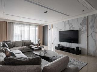 珏意詩章, 雅群空間設計 雅群空間設計 Modern living room