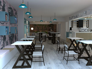 Café Berenisse, MARROOM | Diseño Interior - Diseño Industrial MARROOM | Diseño Interior - Diseño Industrial Коммерческие помещения