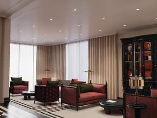 В’єтнамська класика кольорів. Бутик-готель у серці Азії, Design Studio Yuriy Zimenko Design Studio Yuriy Zimenko Living room