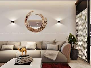 Creative Design Of Multipurpose Area..., Premdas Krishna Premdas Krishna Modern living room