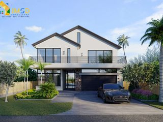 3D Exterior Rendering Fort Lauderdale Florida, JMSD Consultant - 3D Architectural Visualization Studio JMSD Consultant - 3D Architectural Visualization Studio Single family home
