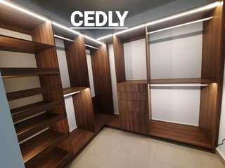 Closet Cumbres, CEDLY CEDLY Vestidores de estilo moderno
