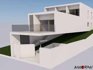 Estudo para uma moradia de condomínio, Carlos Amorim Faria, Arquitecto Carlos Amorim Faria, Arquitecto Condomínios