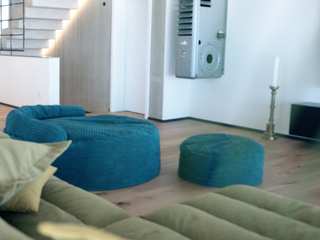 Hochwertiger Eiche Parkettboden aus unserer Pure Edition, Blickfang - Elemente Blickfang - Elemente Moderne Wohnzimmer
