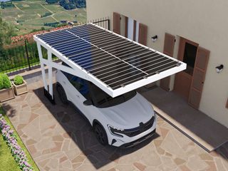 Belle Pergole - Carport fotovoltaico , New Time S.p.A. New Time S.p.A. Modern conservatory