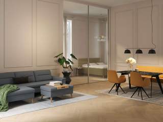 Offener Wohn- Essbereich, Casarista Casarista Modern living room