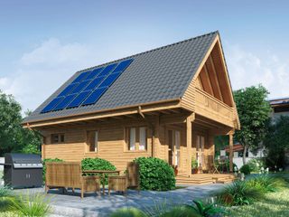 Das Thule Wohnhaus „Foss“: Ihr perfektes Holzhaus zum Wohlfühlen ab 89qm, THULE Blockhaus GmbH - Ihr Fertigbausatz für ein Holzhaus THULE Blockhaus GmbH - Ihr Fertigbausatz für ein Holzhaus Log cabin