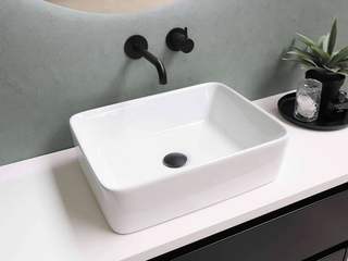 EA20250818-23933 Press profile homify Storage room Bathroom Sink, Sink, Plumbing fixture, White, Tap, Plumbing, Bathroom, Bathroom cabinet, Ceramic, Porcelain
