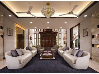 Luxury living room interiors, Monnaie Architects & Interiors Monnaie Architects & Interiors Salas de estilo moderno