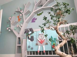 Nietypowe projekty, INSPIRUJĄCE PÓŁKI INSPIRUJĄCE PÓŁKI Modern nursery/kids room