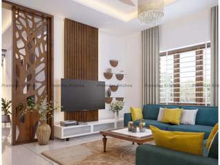 Living Room Area Interior Design Ideas..., Premdas Krishna Premdas Krishna Moderne Wohnzimmer