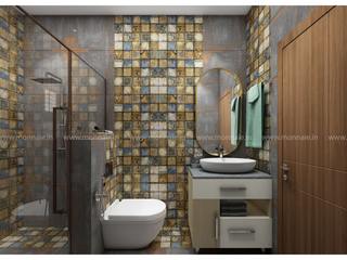 Embracing Beautiful Bathroom Interiors , Monnaie Architects & Interiors Monnaie Architects & Interiors Baños de estilo moderno