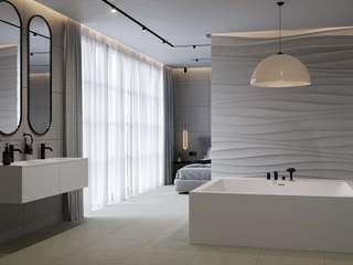 Ultraelegancka łazienka, Luxum Luxum Baños de estilo moderno