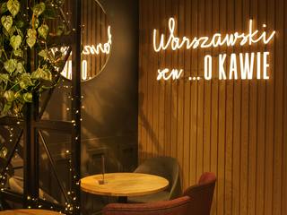 Reklama świetlna w kawiarni COSTA COFFEE , Ledon Design Ledon Design Ruang Komersial