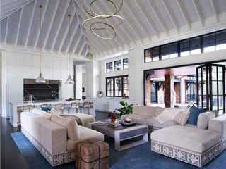 Colorado Coastal Style , Andrea Schumacher Interiors Andrea Schumacher Interiors Moderne Wohnzimmer