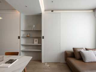 禾光設計_寂光森語, 禾光室內裝修設計 ─ Her Guang Design 禾光室內裝修設計 ─ Her Guang Design Modern Living Room