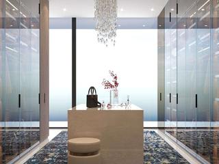 Experience Luxury in Every Detail: Antonovich Group's Dressing Room Design, Luxury Antonovich Design Luxury Antonovich Design Modern dressing room