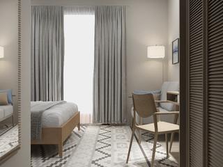 Projecto Suite de Hotel , Host Designers - Hospitality Design Host Designers - Hospitality Design Small bedroom
