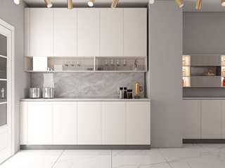 Ferhan bey_Villa tasarımı, 50GR Mimarlık 50GR Mimarlık Tủ bếp