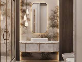 Bespoke ComfortDesign Solution for Bedroom Interiors , Luxury Antonovich Design Luxury Antonovich Design Master bedroom
