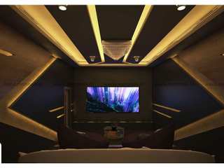 Ultimate Entertainment: Discover Stunning Home Theater Designs for an Immersive Movie Experience , Monnaie Architects & Interiors Monnaie Architects & Interiors Otros espacios
