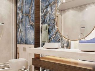 Crafted Elegance: Antonovich Group's Dressing Room Mastery, Luxury Antonovich Design Luxury Antonovich Design Ванная комната в стиле модерн