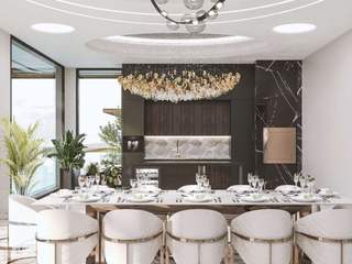 Unveiling Opulence: Spacious Entertainment Oasis, Luxury Antonovich Design Luxury Antonovich Design Villas